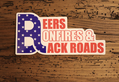 3B Merican Decal