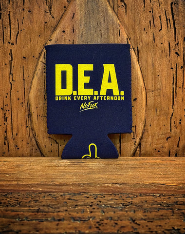 Drink Every Afternoon Font Coozie