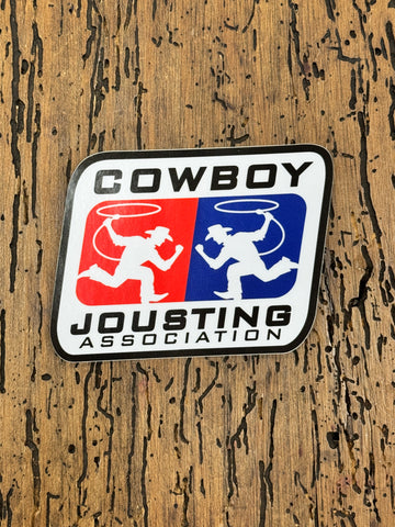 Cowboy Jousting Association Decal