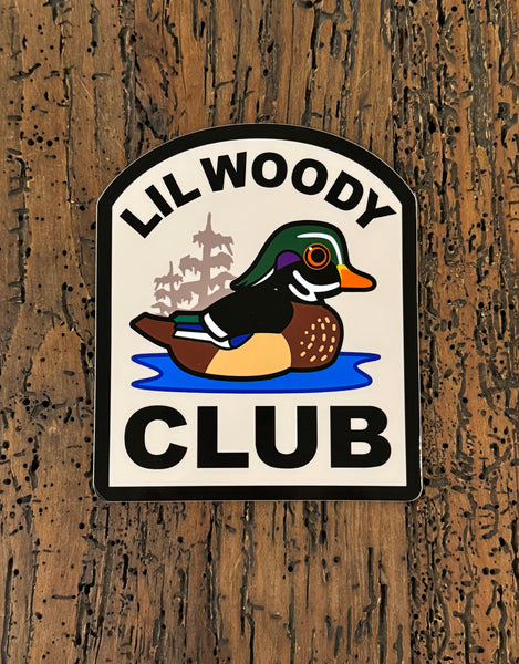 Lil Woody Club Decal – Back Roads Apparel