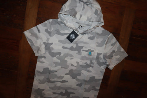 Back Roads Hooded Camo Tee