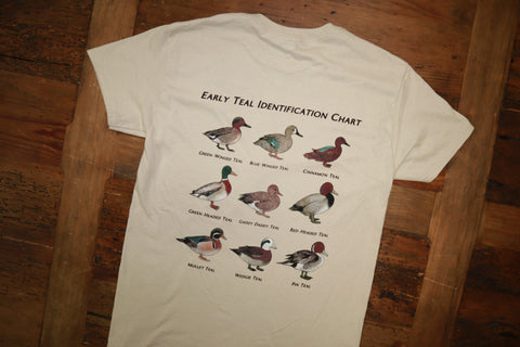 Early Teal ID Tee