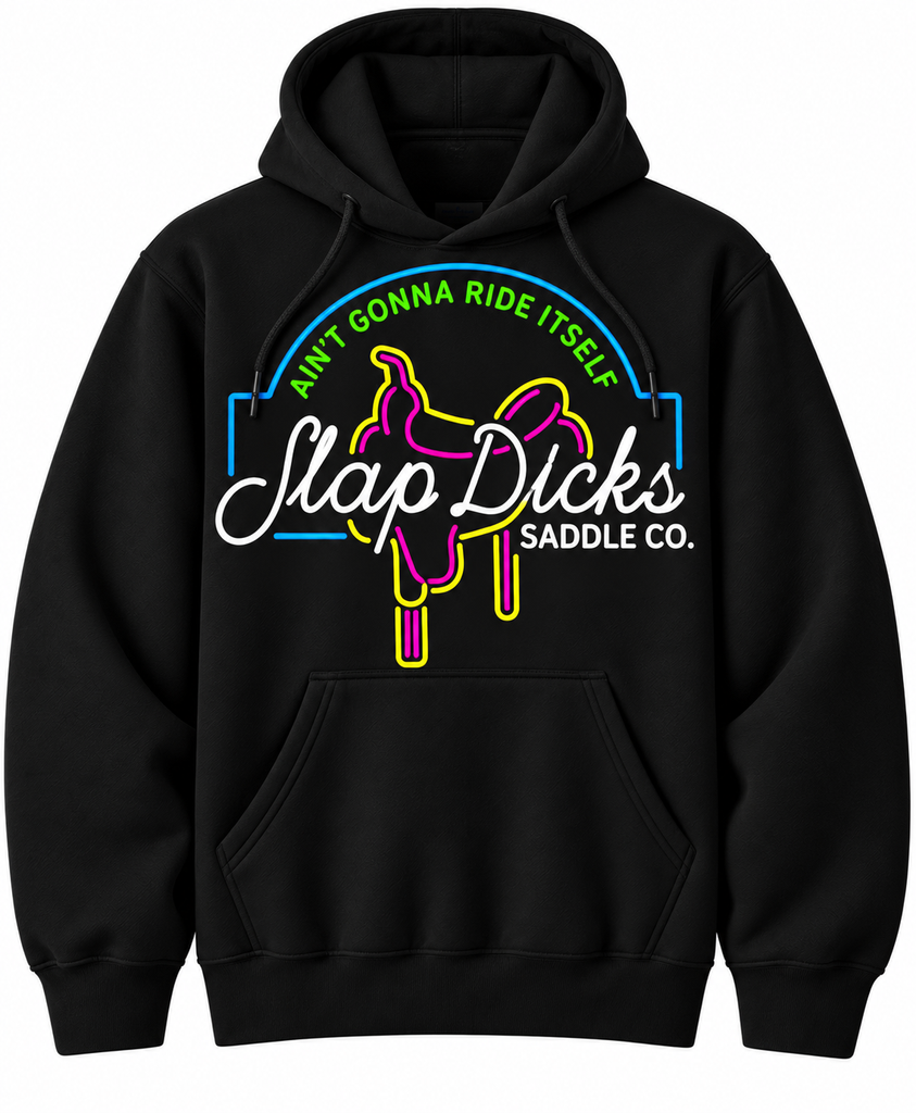 Neon Saddle Hoodie