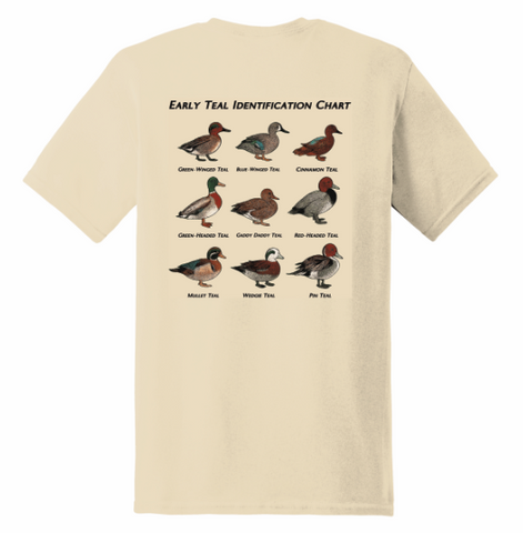Early Teal ID Tee