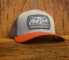 Orange/Heather Grey/Charcoal