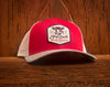 Heather Grey/Red/White