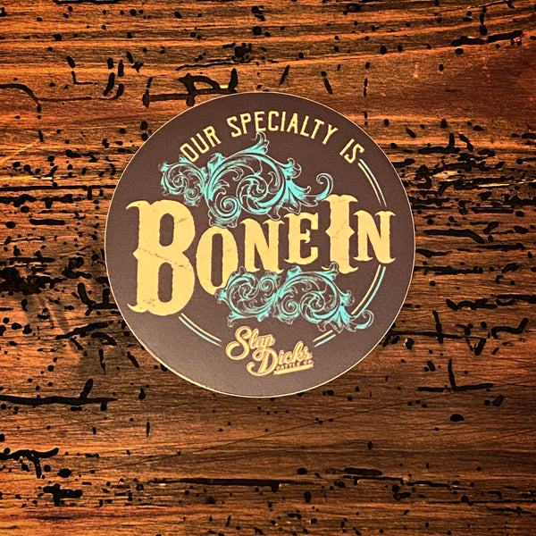 Bone Inlay Sticker Bone In Decal – Back Roads Apparel