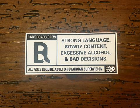 Bushwacker Decal Decals – Back Roads Apparel