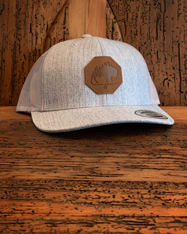 The Plains Leather Patch Hat - CLOSEOUT SALE