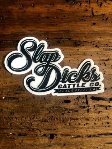 Slap Dicks Cattle Co. Signature Decal