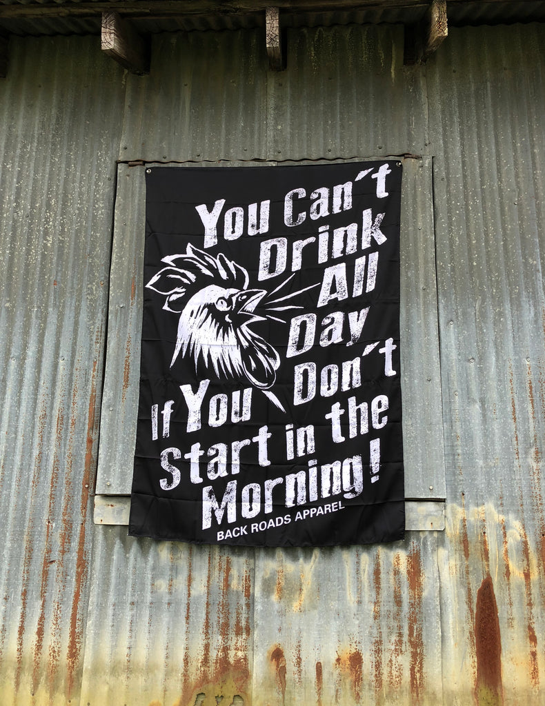 Drink All Day Flag