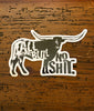 All Bull Decal